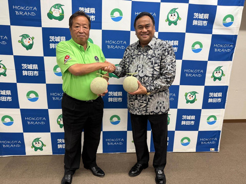Rachmat Gobel jalin kerja sama pertanian dengan Hokota. Foto: Dok. Rachmat Gobel