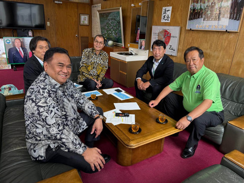 Rachmat Gobel jalin kerja sama pertanian dengan Hokota. Foto: Dok. Rachmat Gobel
