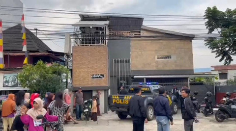 Suasana depan hotel di kawasan Perintis Kemerdekaan, Palembang. Foto : Istimewa