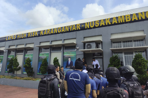Aktor Ammar Zoni dipindahkan ke Nusakambangan. Foto: Dok. Istimewa