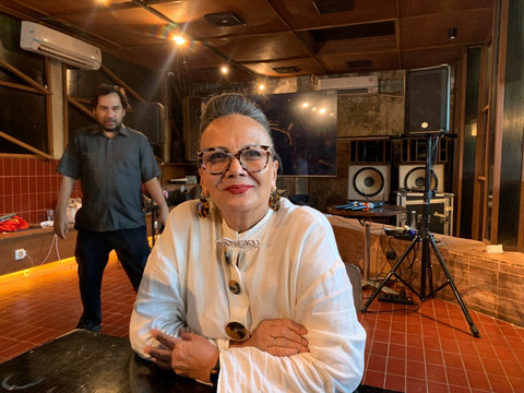 Jumpa pers film Pangku di Kemang, Jakarta Selatan, Kamis (16/10). Foto: Vincentius Mario/kumparan