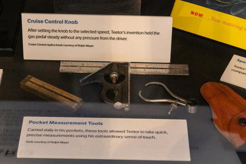 Knob cruise control milik Raplh Teetor. Foto: Dok. National Inventors Hall of Fame