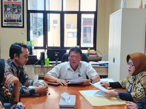 Kanwil Kemenkum Kalbar melaksanakan audiensi awal dengan Korwas PPNS Polda Kalbar. Foto: Dok. Kanwil Kemenkum Kalbar