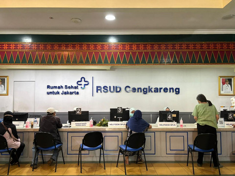 Lobby RSUD Cengkareng, Jakarta, Sabtu (18/10). Dok. Amira/kumparan Foto: Amira Nada Fauziyyah/kumparan
