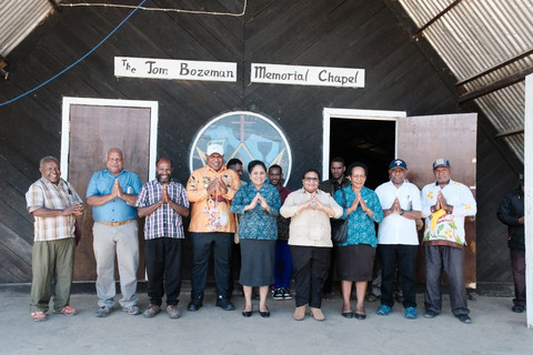 Wamendagri Ribka Haluk Pastikan Pembangunan "Aula Prabowo Subianto" di Sekolah Teologi Wamena Segera Dimulai Foto: Dok. Istimewa