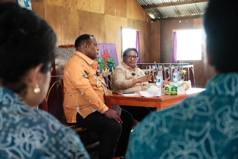 Wamendagri Ribka Haluk Pastikan Pembangunan "Aula Prabowo Subianto" di Sekolah Teologi Wamena Segera Dimulai Foto: Dok. Istimewa