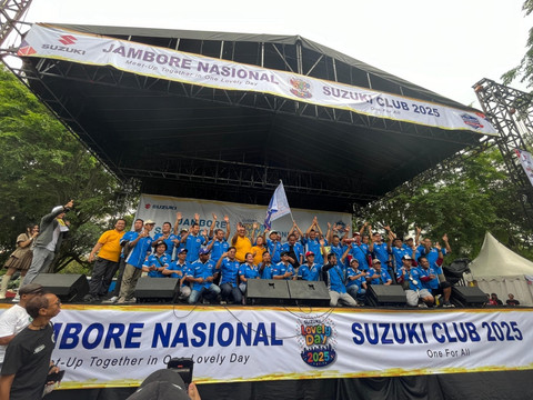 Pembukaan Jambore Suzuki Club 2025 di TMII. Foto: Fitra Andrianto/kumparan