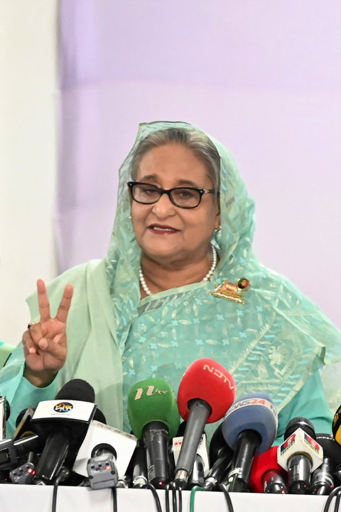 Sheikh Hasina. Foto: AFP