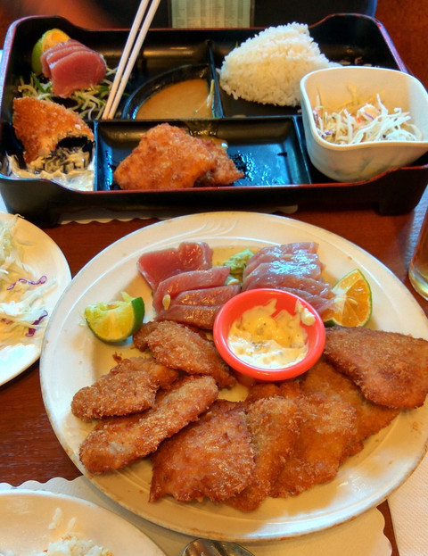 Sashimi ala Pasifik (dok. pribadi)