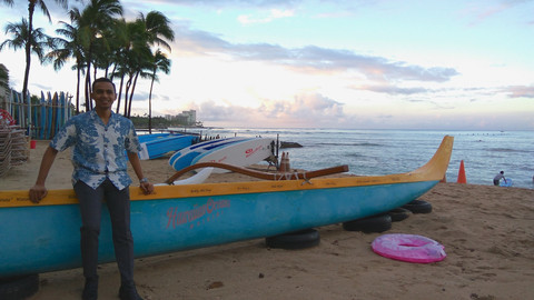 Pantai Waikiki, Honolulu (dok.pribadi)