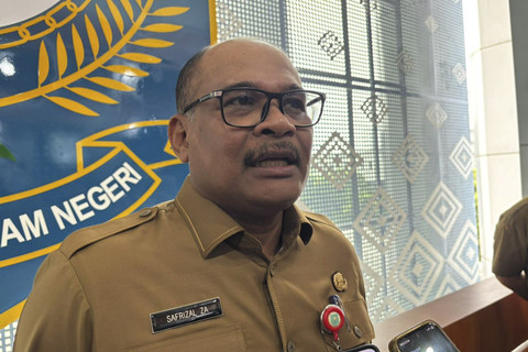 Dirjen Bina Adwil Kemendagri, Safrizal ZA di Kantor Kemendagri, Jakarta, Senin (20/10/2025). Foto: Abid Raihan/kumparan