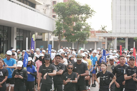 Para pelari saat mengikuti Jakarta Running Festival (JRF). Foto: Dok. InJourney