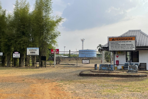 Stasiun Pengumpul Minyak dan Gas Bumi Medco E&P Indonesia Soka, Sumatera Selatan. Foto: Najma Ramadhanya/kumparan