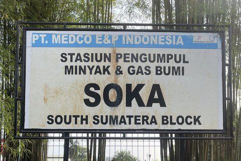 Stasiun Pengumpul Minyak dan Gas Bumi Medco E&P Indonesia Soka, Sumatera Selatan. Foto: Najma Ramadhanya/kumparan