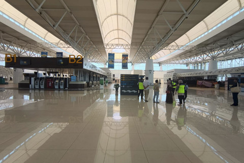 Suasana di Bandara BIJB Kertajati Majalengka, Jawa Barat, Senin (20/10/2025). Foto: Dok. kumparan