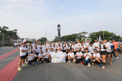 Fun Run teman kumparan X Huawei pada Minggu (19/10). Foto: kumparan