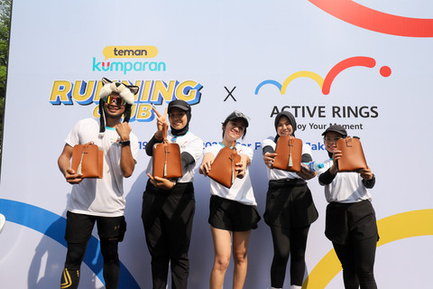 Potret Semarak Fun Run teman kumparan X Huawei di CFD Sudirman (10)