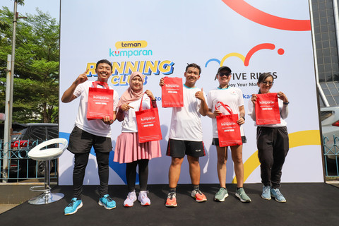 Potret Semarak Fun Run teman kumparan X Huawei di CFD Sudirman (5)
