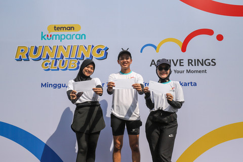 Potret Semarak Fun Run teman kumparan X Huawei di CFD Sudirman (8)
