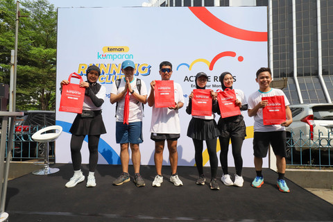 Potret Semarak Fun Run teman kumparan X Huawei di CFD Sudirman (11)