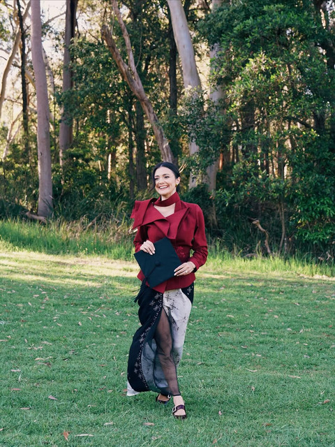 Amanda Rawles lulus dari Macquarie University Sydney. Foto: Instgram @amandarawles