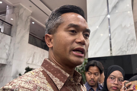 Ketua Kadin Anindya Bakrie di Kantor Kementerian Keuangan, Jakarta, Selasa (21/10/2025). Foto: Ave Airiza Gunanto/kumparan