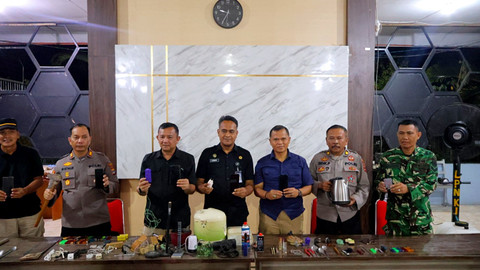 Kemenimipas gencar melakukan razia di lapas dan rutan dalam setahun terakhir. Foto: Dok. Kemenimipas