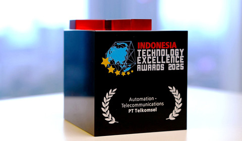 Pencapaian Telkomsel meraih 2 Penghargaan Bergengsi dari Asian Technology Excellence Awards 2025.  Foto: Dok. Telkomsel