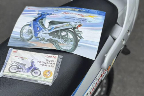 Honda Karisma X 125 tahun 2025 hasil restorasi. Foto: Dok. Jack Navarro
