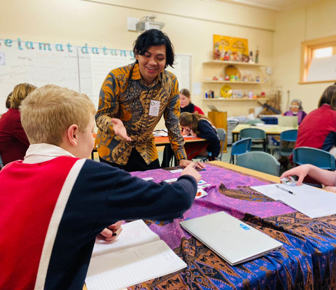 Program Duta Belajar Bahasa Indonesia (Indonesian Language Learning Ambassador - ILLA). Sumber: Kedubes Australia