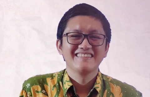 Prof. Muhammad Reza Cordova, pakar pencemaran laut dari BRIN. Foto: YouTube BRIN