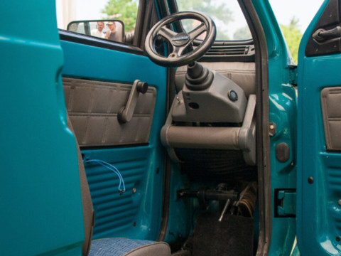 Tampilan interior Fiat Panda modifikasi milik Andrea Marazzi. Foto: Dok. Tutti Pazzi Per Marazzi