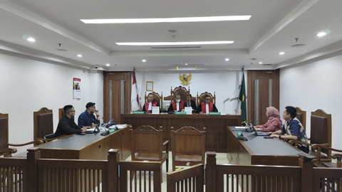 Sidang keberatan terkait penyitaan aset milik artis Sandra Dewi di Pengadilan Tipikor Jakarta, Jumat (24/10/2025). Foto: Jonathan Devin/kumparan