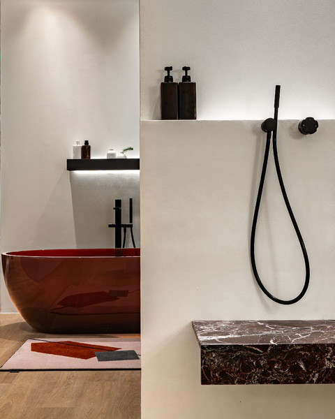 Showroom Antoniolupi di Le Chateau Living, Jakarta. Foto: Le Chateau