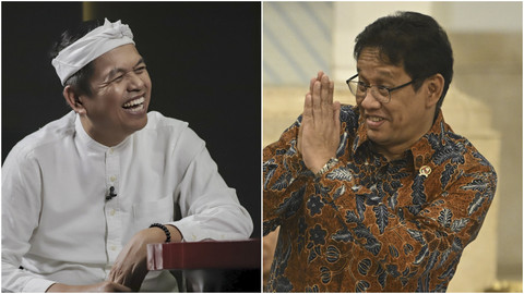 Kolase foto Gubernur Jawa Barat Dedi Mulyadi dan Menteri Keuangan Purbaya Yudhi Sadewa. Foto: Dok. Jamal Ramadhan dan Aditya Pradana Putra/ANTARA FOTO