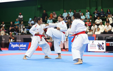 Partai Karate di PON Bela Diri 2025, Kudus. Foto: Dok. PON Bela Diri Kudus 2025