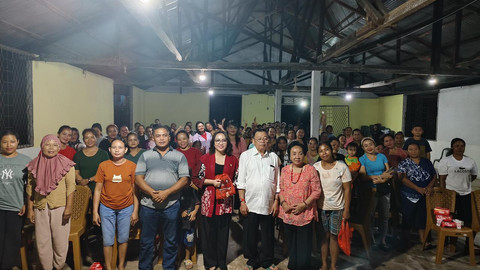 Anggota Komisi III DPRD Kalbar melaksanakanr reses di Kabupaten Landak. Foto: Dok. Istimewa