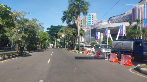 Car Free Day ( CFD) perdana di Jalan Tegar Beriman, Cibinong, Minggu (26/10/2025). Foto: kumparan