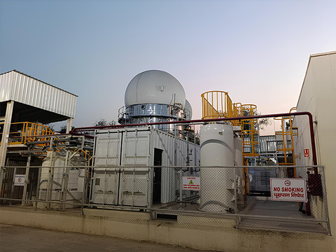 Pabrik biogas Suzuki di India. Foto: Dok. Bioenergy