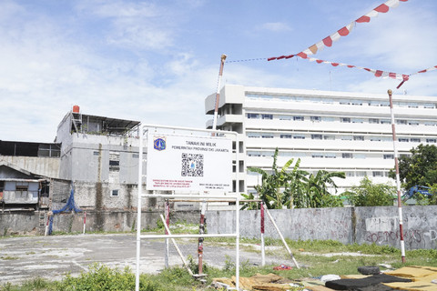 Suasana di lahan Rumah Sakit Sumber Waras, Jakarta Barat, Jumat (24/10/2025). Foto: Dok. KPK