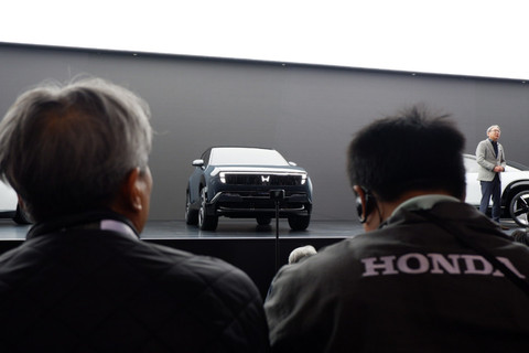 Lini mobil listrik konsep Honda Zero Alpha lakukan debut di Japan Mobility Show 2025. Foto: Aditya P. Niagara/kumparan