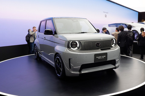 Prototipe Honda Super One ditampilkan di Japan Mobility Show 2025. Foto: Aditya Pratama Niagara/kumparan