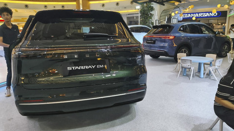 Harga resmi Geely Starray EM-i diumumkan Rp 499 juta on the road (OTR) Jakarta. Foto: Sena Pratama/kumparan