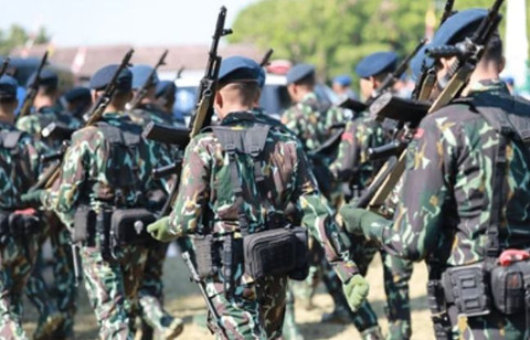 Personel Tentara Nasional Indonesia (TNI) saat ini. (Sumber: Shutterstock)