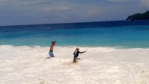 Suasana Pantai Kelingking, Kamis (30/10/2025). Foto: Denita BR Matondang/kumparan