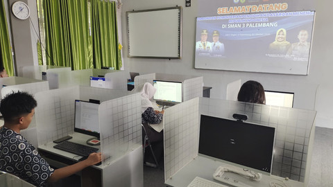 Antusiasme siswa ikuti gladi tes kemampuan akademik 2025. Foto: Dok. Kemendikdasmen