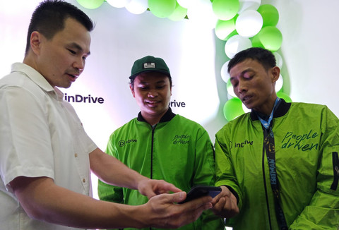 Country Manager InDrive Indonesia Rio Aristo (kemeja putih). Foto: Masruroh/Basra