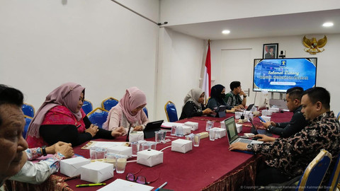 Pengharmonisasian, pembulatan, dan pemantapan Rancangan Peraturan Wali Kota (Raperwa) Singkawang tentang Penyelenggaraan Program Jaminan Sosial Ketenagakerjaan. Foto: Dok. Kanwil Kemenkum Kalbar