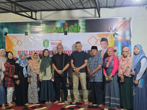 Anggota DPRD Kalbar Dian Eka Muchairi melakukan reses di Pontianak Barat. Foto: Dok. Istimewa