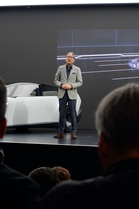 CEO Honda Toshihiro Mibe di Japan Mobility Show 2025. Foto: Aditya Pratama Niagara/kumparan